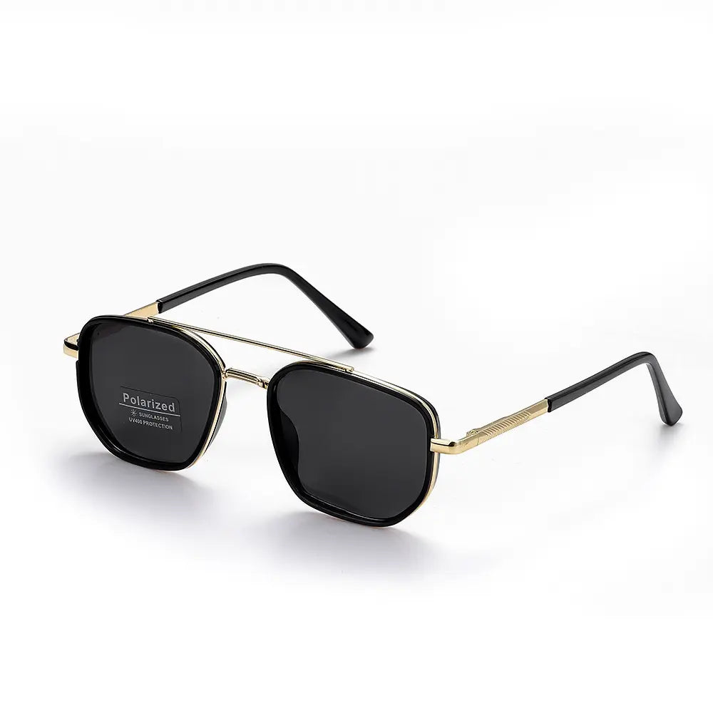 Geometric Double-Beam Sunglasses