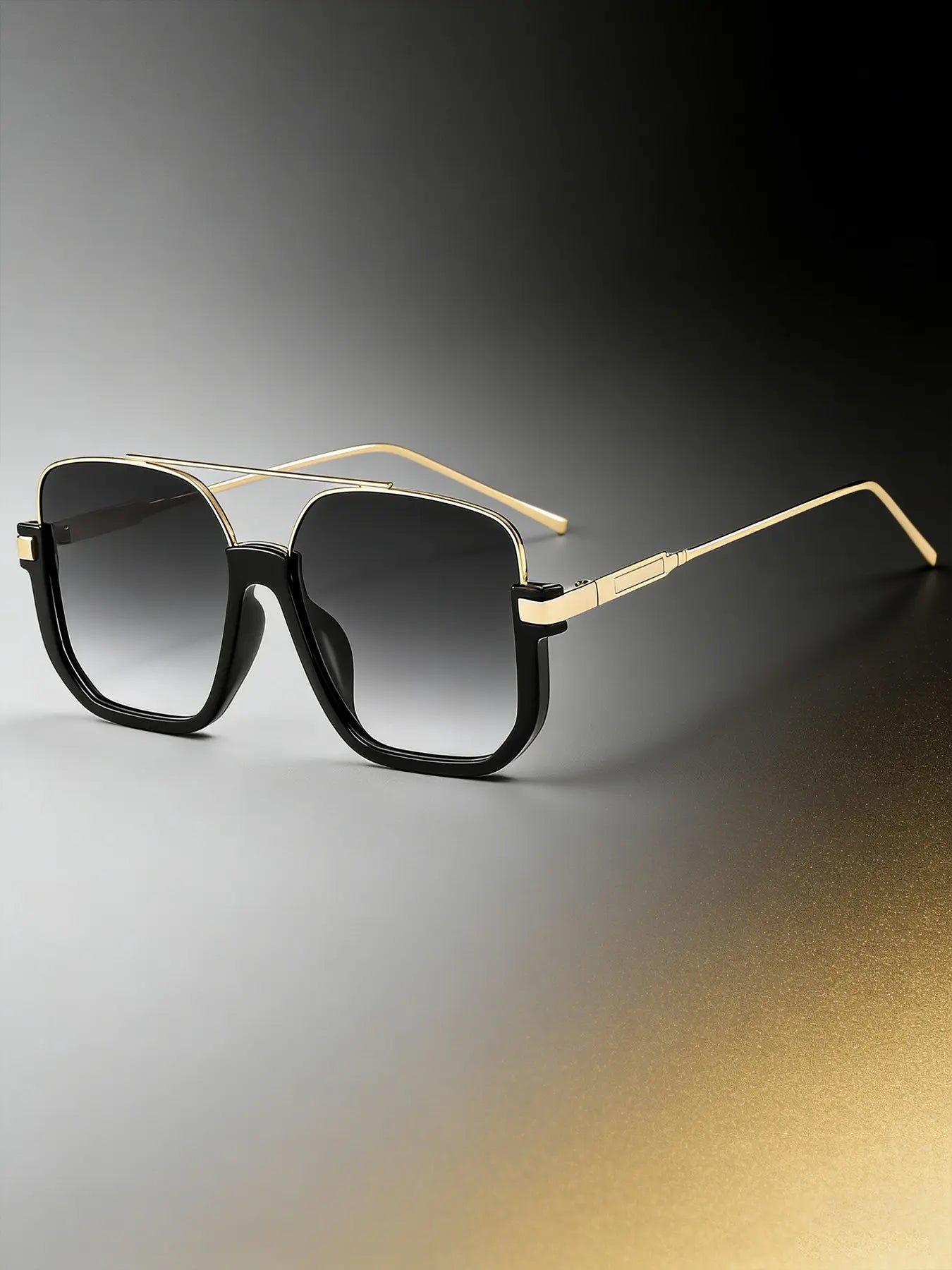 Unisex Aviator Sunglasses with Tinted Lenses