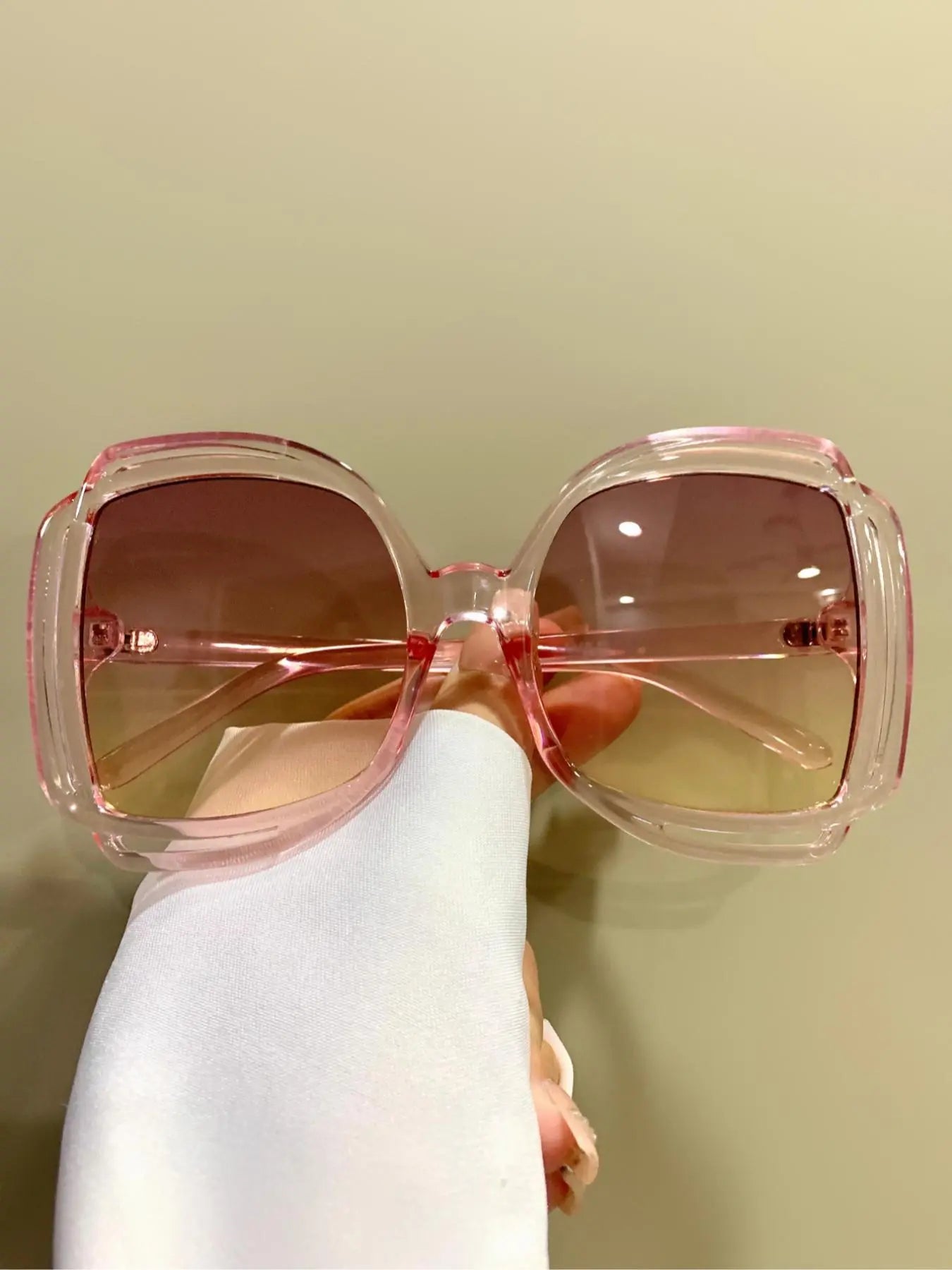 Trendy Unisex Large Frame Glasses