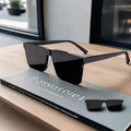 Trendy Square Frame Sunglasses