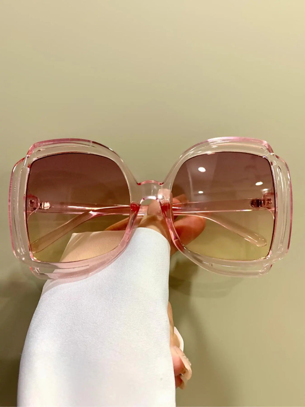 Trendy Unisex Large Frame Glasses