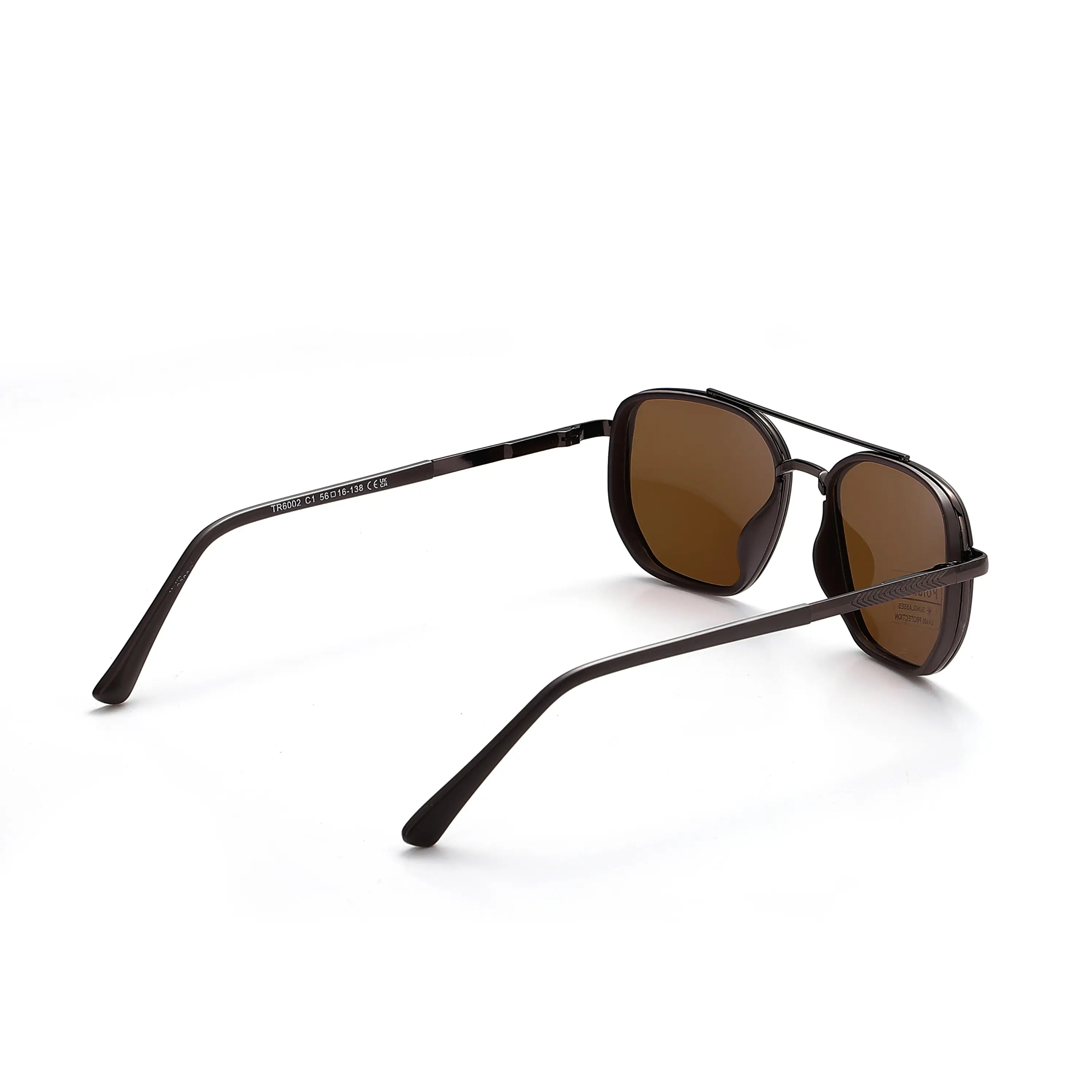 Geometric Double-Beam Sunglasses