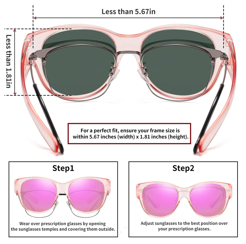 Summer Vibes Polarized Cat Eye Sunglasses