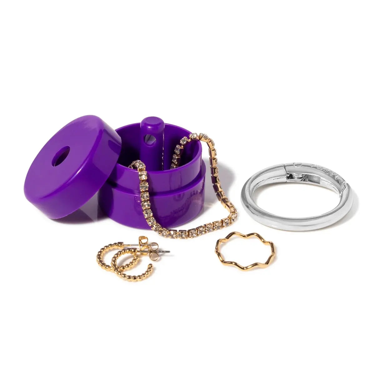 Lion Latch Official Shark Tank Travel Jewelry Organizer - Ring Box and Holder