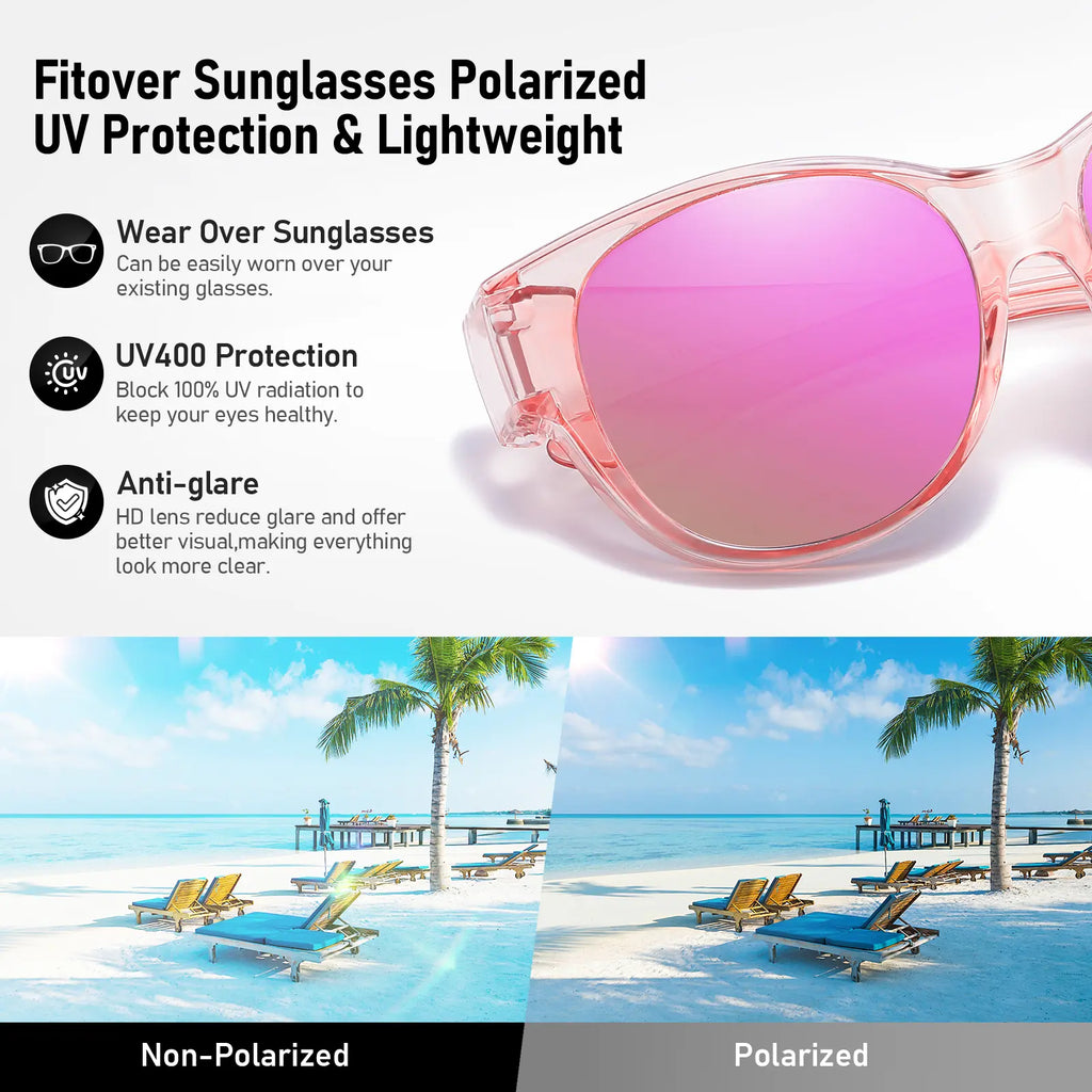 Summer Vibes Polarized Cat Eye Sunglasses