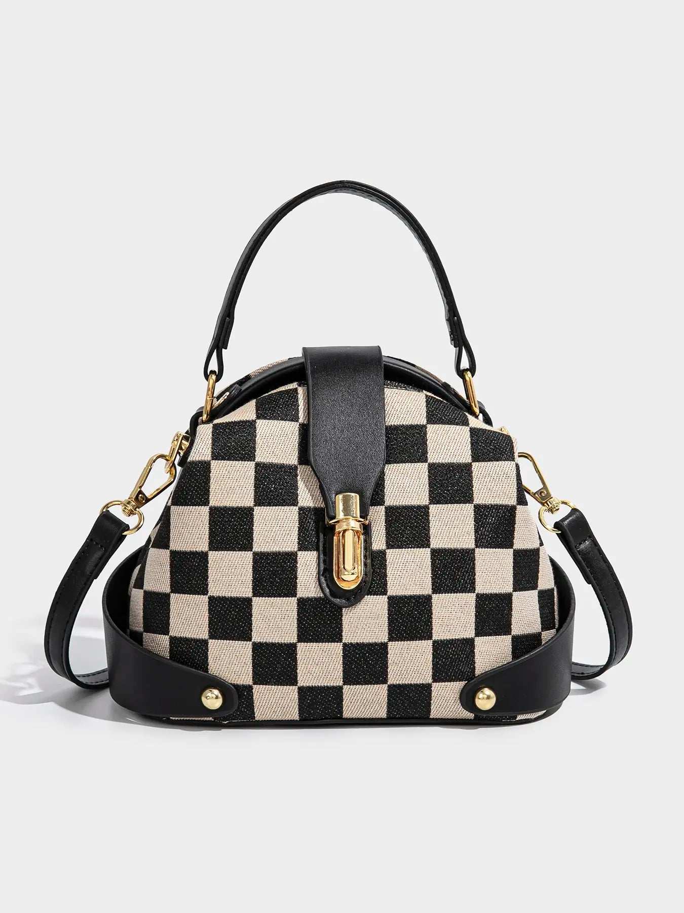 Elegant Colorblock Women's Handbag