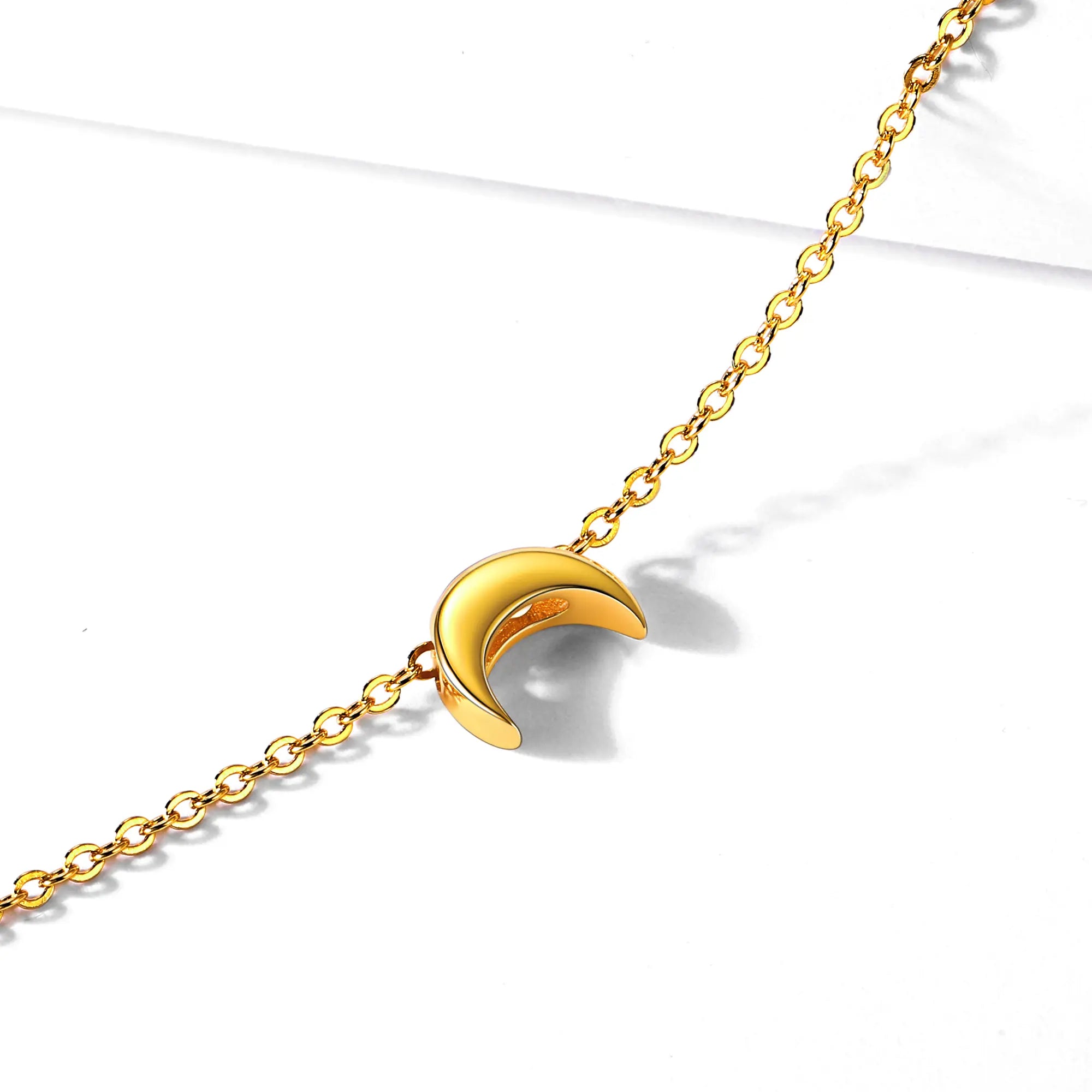 Faithheart Delicate Moon Anklet