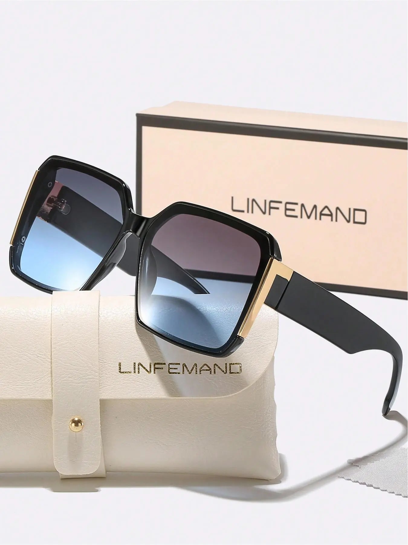 Unisex Fashionable Tinted Lens Sunglasses