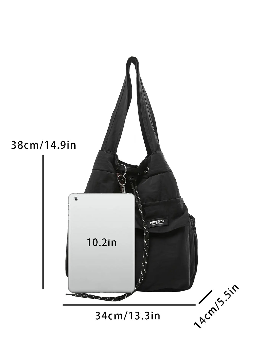 Stylish Minimalist Solid-Color Tote Bag