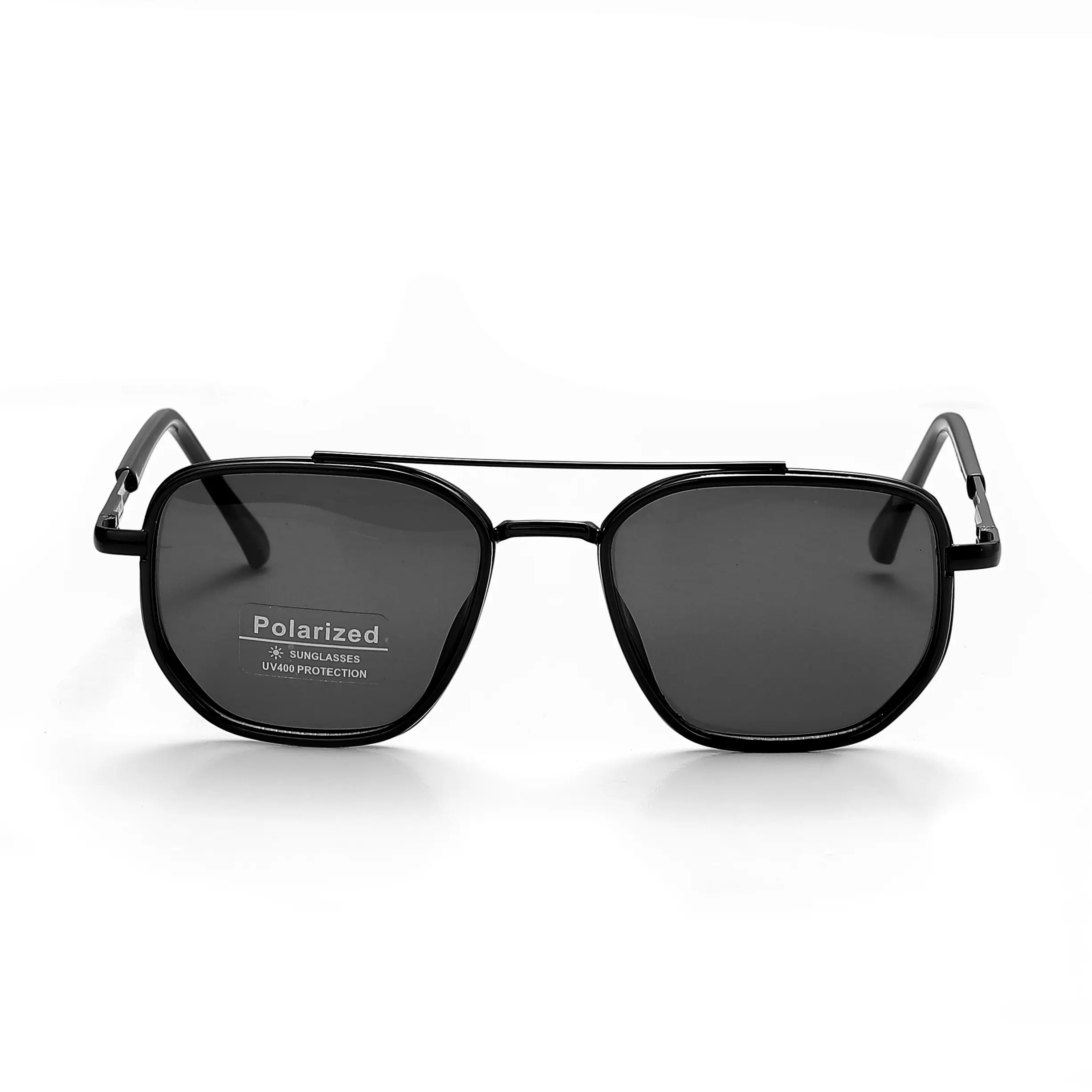 Geometric Double-Beam Sunglasses