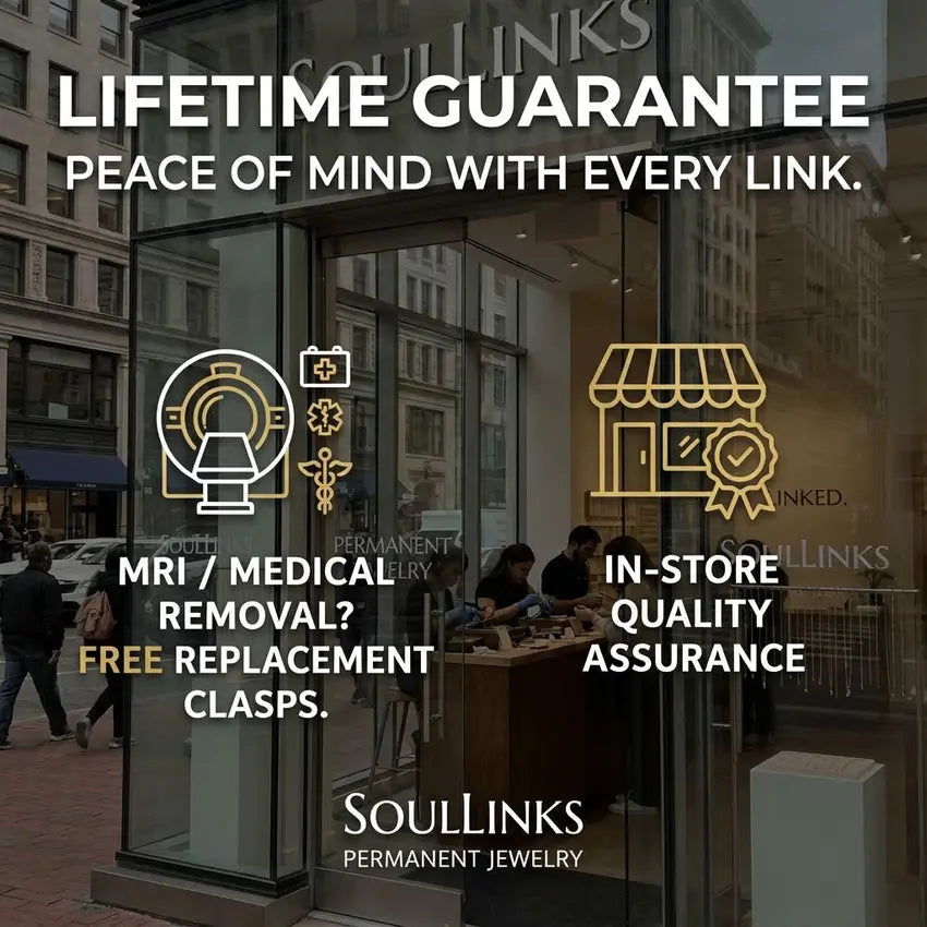 Soullink Permanent Couples Bracelets with Unique Clasp