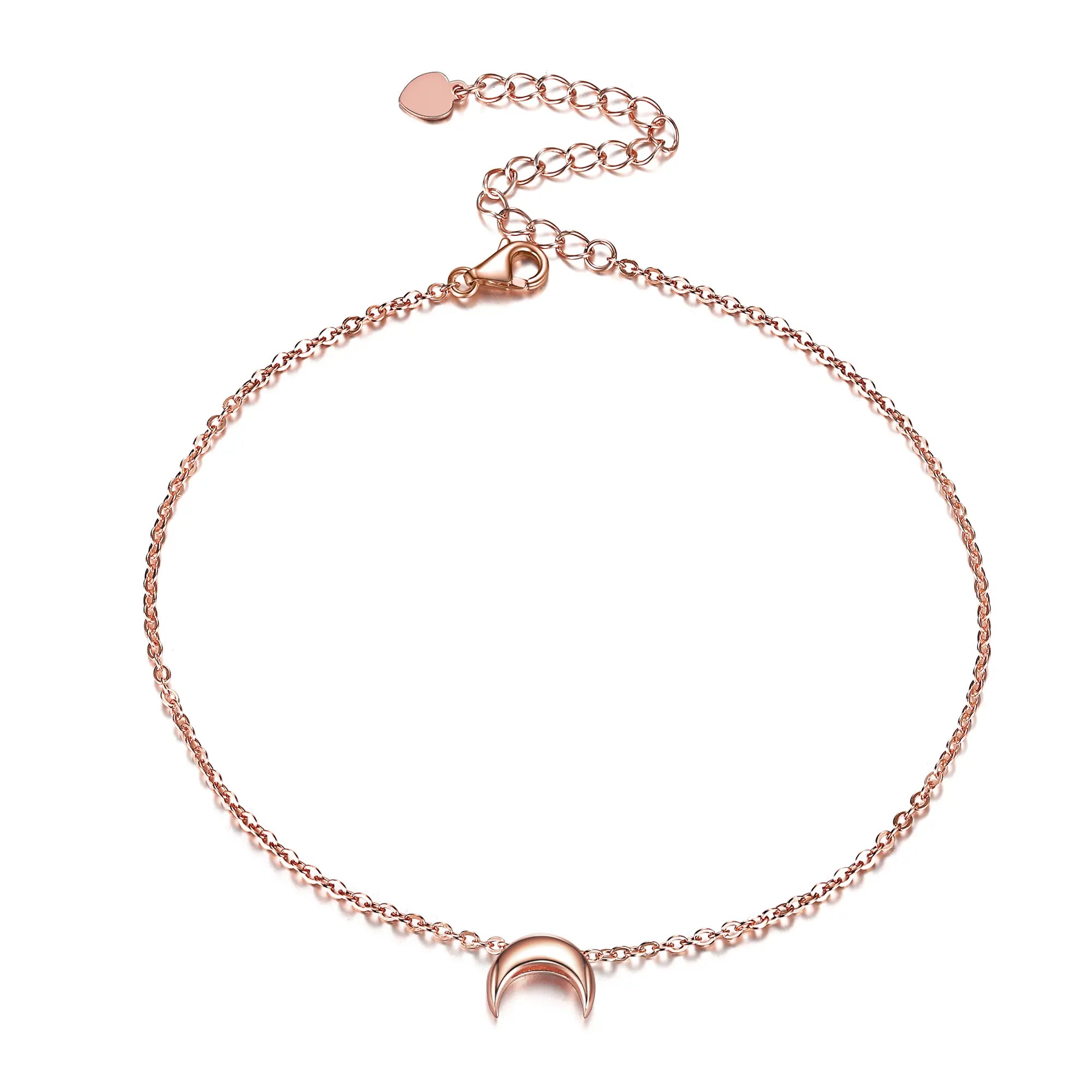 Faithheart Delicate Moon Anklet